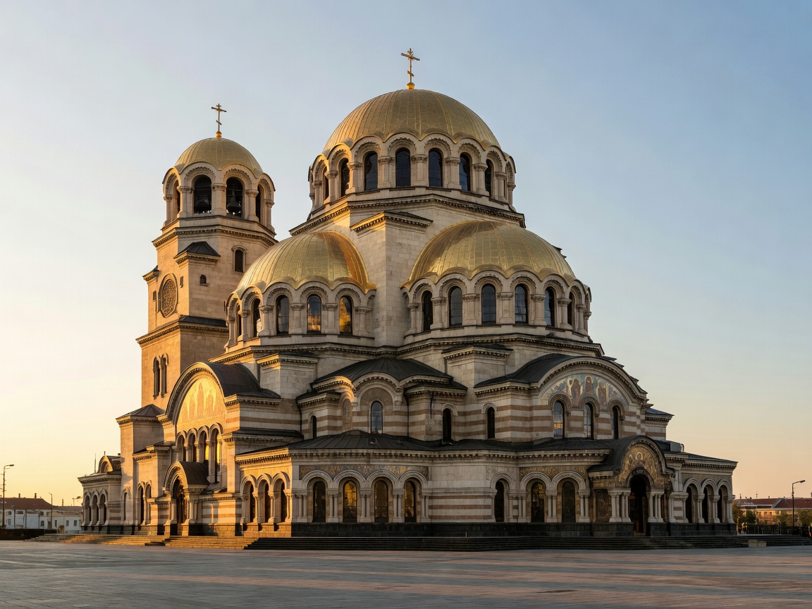 Saint Alexander Nevsky Cathedral in Sofia Bulgaria
